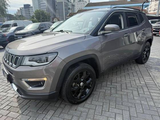 JEEP COMPASS 2.0 16V FLEX LIMITED AUTOMÁTICO JEEP COMPASS 2.0 16V FLEX LIMITED AUTOMÁTICO